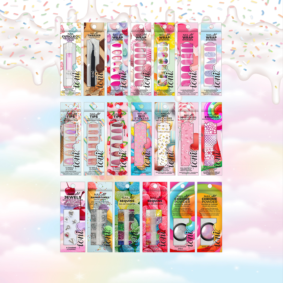 IONI Nail Candy Truck Full Bar (120 pcs)