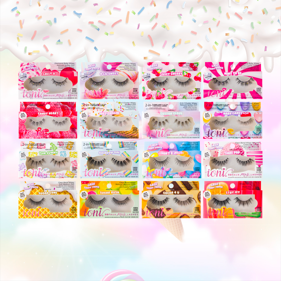 IONI Candy Truck Lash Full Bar (96 pcs)
