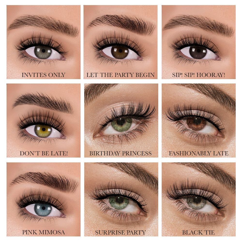 IONI Lash Soiree Full Bar (96 pcs)