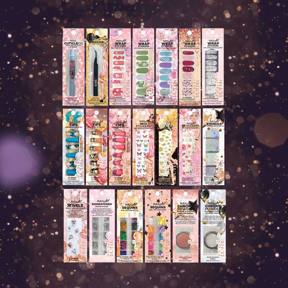 IONI Nail Par-Tay Full Bar (120 pcs)