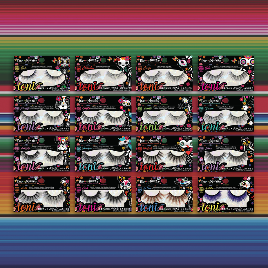 IONI Day of the Dead Full Lash Bar (96 pcs)