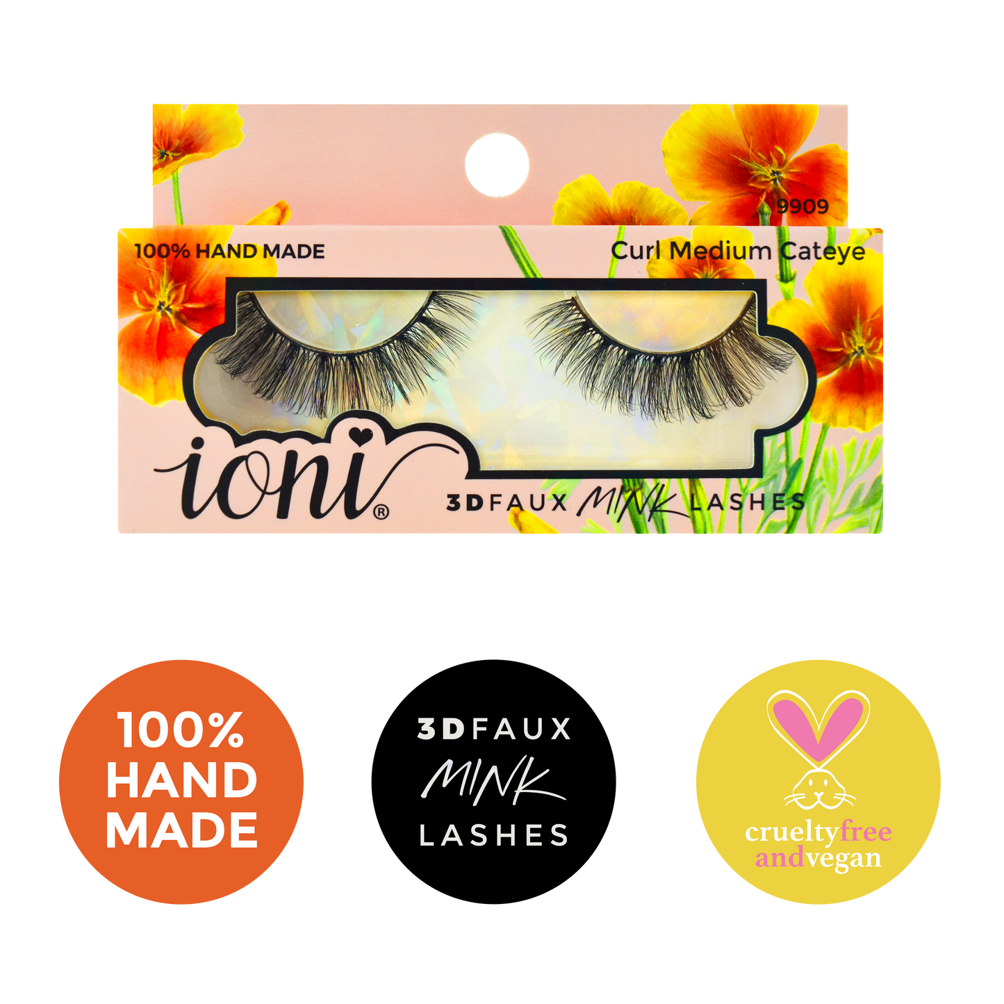 IONI 12 Pack Lashes (25 Styles)